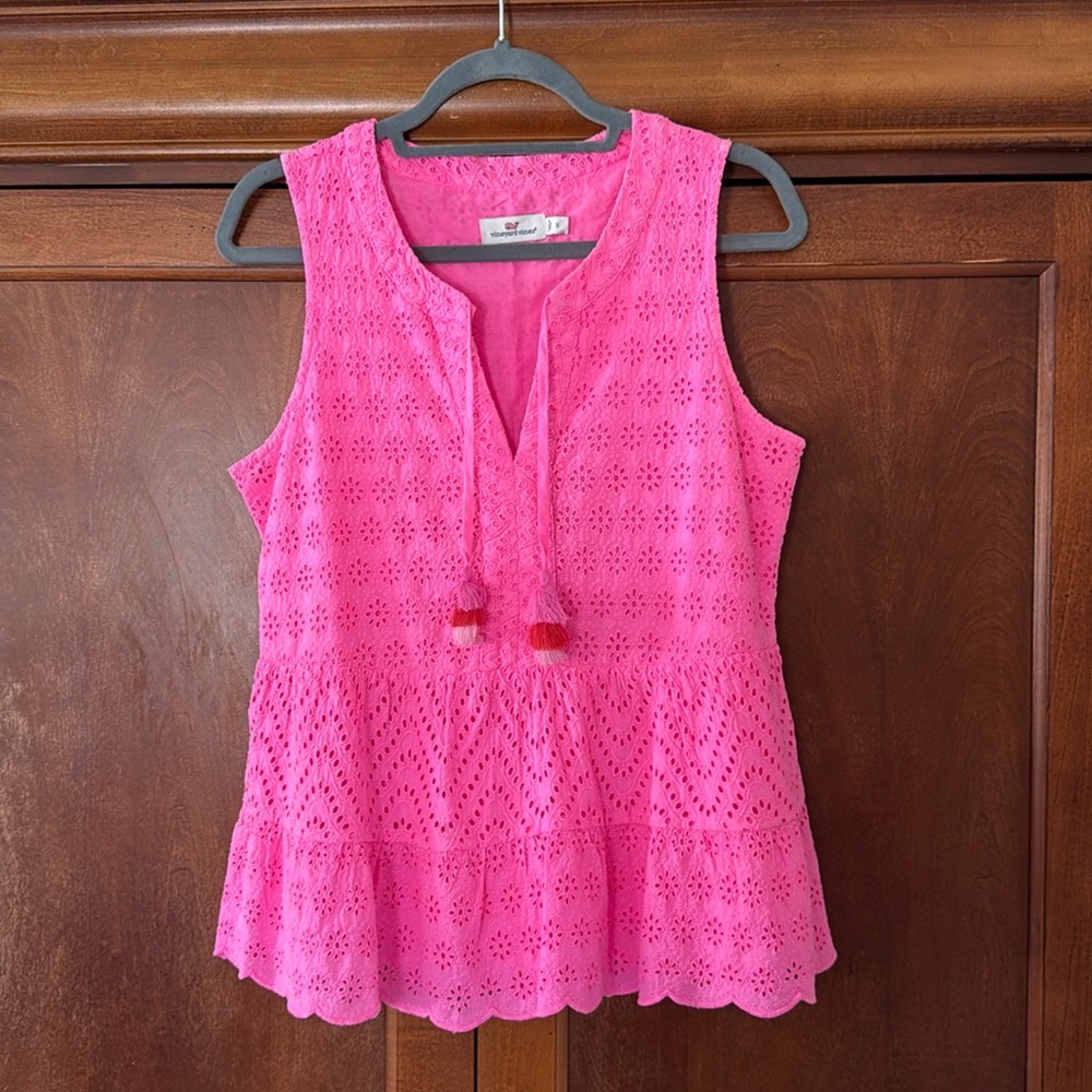 VINEYARD VINES PINK TOP